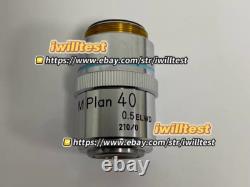 1 pièce Nikon M Plan 40 0.5 ELWD 210/0 420456 Lentille d'Objectif de MicroscopeIW