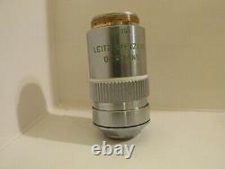 #33 Plan Leitz 100/1.25 Phaco Oil 3 160/0.17 Lentille Objectif Microscope Mint