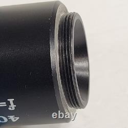 400052 f=50mm Objectif concave de microscope Oculaire Lentille optique base de filetage 25mm