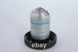 506014 Leica Allemagne Pl Fluotar 40x/0.70 /0.17/d Objectif Du Microscope Ph2