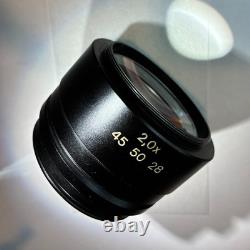 Accessoire de lentille frontale 2x ZEISS 455028 pour microscope Zeiss Stemi