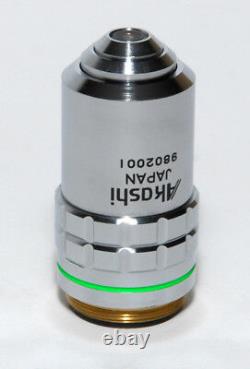 Akashi / Mitutoyo M20/0.40 Microscope À Infinité Objectif Lentille Bf Rms 810-618 20x