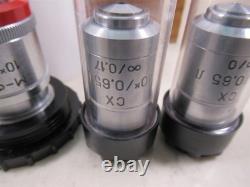 Cas des objectifs, oculaires et filtres de microscope LOMO