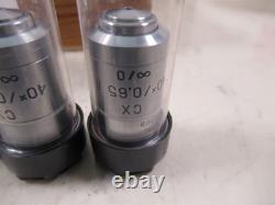Cas des objectifs, oculaires et filtres de microscope LOMO