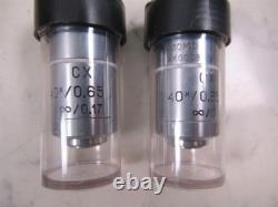 Cas des objectifs, oculaires et filtres de microscope LOMO
