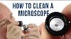 Comment Nettoyer Un Microscope Eyepiece Objectif Abbe Condenser Base Lens Camera