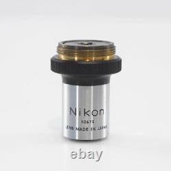 Dw Utilisé 8 Jours Garantie Nikon 20 0.40 Objectif Microscope St03517 0025