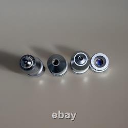 Ensemble d'Objectifs de Microscope Olympus Plan 4x 10x 40x 100x Série CH BH 160/0.17
