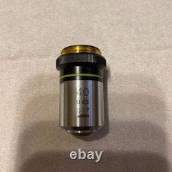 Ensemble d'objectifs de microscope Olympus (4x, 10x, 40x, 100x) RMS