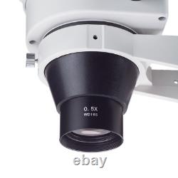 Ensemble de lentilles Barlow AmScope 0,5X à 2X pour microscopes stéréo de la série SM avec monture de 48 mm