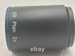 Ex Nikon ED Plan 2X Objectif de microscope stéréo pour SMZ-U 27902