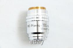 Excellent++ Objectif de microscope Nikon BD Plan APO 150x / 0.9 210/0 #4203