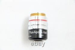 Excellent++ Plan Nikon Apo 4x/0,20 160/- Objectif 4x Microscope #3798
