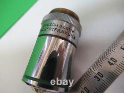 Industriel Bausch Lomb Objectif 10x Lens Microscope Part As Pictured &q4-a-62
