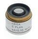 Lens Objectif C Plan 4x/0.10 Excellent 506074 Microscope De Laboratoire Leica Dm
