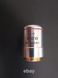 LWD-PLAN 4x/0.13 Pour objectif de microscope inversé en excellent état