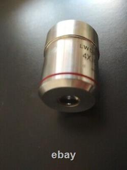 LWD-PLAN 4x/0.13 Pour objectif de microscope inversé en excellent état