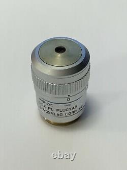 Leica Hcx Pl Fluotar 40x 0,6 Na Corr Xt Microscope Objectif Lentille