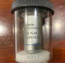 Leica Hi Plan 40x/0,65? /0.17 Objectif Du Microscope Opn25 506236