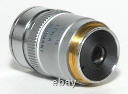 Leica Pl Apo 100x 1,40 0,70 Iris /0,17/d Objectif Microscope DIC Bf M25