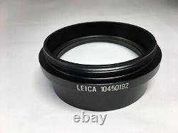 Leica Stéréo Microscope Auxiliaire Objectif Achro 0,5x 10450192 F/m60 M80 Etc.