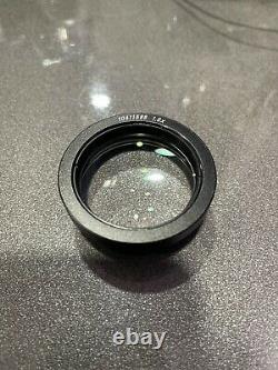 Leica Wild 1.0x Lens Objectif Mz Ms Mz6 Ms5 M3z Microscope Wd=89mm Testé