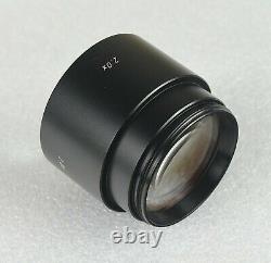 Leica Wild 2.0x Microscope Objectif Objectif Objectif 10447081 Pour M Mz, Plus De 10422561