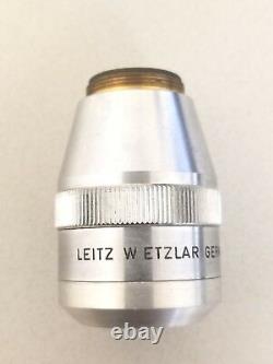 Leitz Npl 50x/. 075 Df? Lentille Objectif Microscope 0