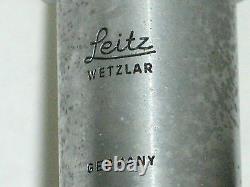 Leitz Wetzlar 10/0,25 170/- Objectif Du Microscope