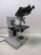 Leitz Wetzlar Sm-lux Binocular Lab Microscope 4 Objectifs Et Lunettes