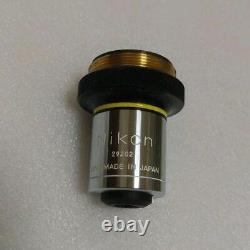 Lentille Nikon Microscope Bm10 0.30 #2902 Object Lens Authentic