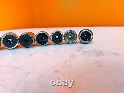 Lot de 21 objectifs de microscope assortis 97X 100X AS-IS