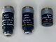 Lot De 3 Objectifs De Microscope Nikon E Plan 100x 10x 4x