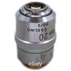 M Plan 20x 0.4 ELWD 210/0 Objectif de microscope