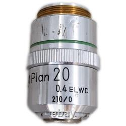 M Plan 20x 0.4 ELWD 210/0 Objectif de microscope
