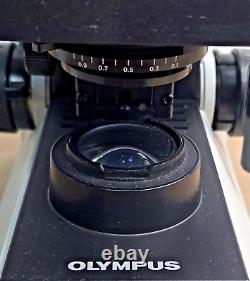 Microscope Binoculaire Olympus CH30 Halogène 6V 20W avec Objectifs 4X 10X 40X 100X