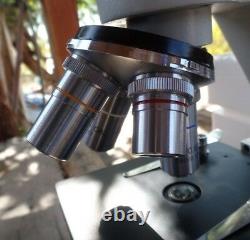 Microscope Biologique Amscope M Series Avec 4 Lentilles Objectives