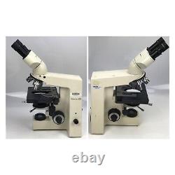 Microscope Carl Zeiss Standard 25 avec lentilles objectives Meiji et Swift testé