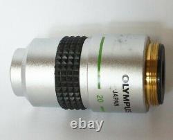 Microscope Japon Assurance De La Qualité Retournable Olympus Objectif Lens D Acromar