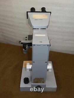 Microscope Leitz Wentzler SM-LUX avec quatre objectifs