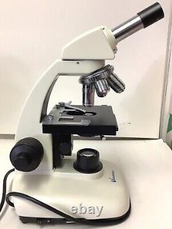 Microscope Monoculaire Vista Vision Compound, Avec Objectif 4x, 10x, 40x, 100x