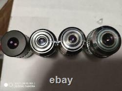 Microscope Nikon 4 Lentilles Objectives Plan 4 10 20 40 Utilisé Au Japon