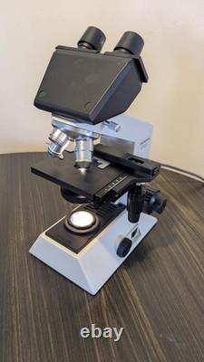 Microscope Olympus CH20 avec 4 objectifs