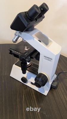 Microscope Olympus CH20 avec 4 objectifs