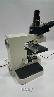 Microscope Orthoplan Leitz Wetzlar 100x. 50x. 40x. 10x. 4x Objectifs Objectifs