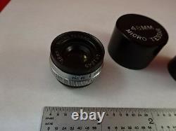 Microscope Partie Tessar Bausch Lomb Lens Objectif 48 MM Optices Au N°y7-h-94