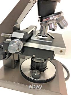 Microscope à Composition Binoculaire Swift, 4 Objectifs, 40X-1000X, Livraison Gratuite