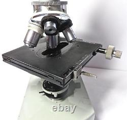 Microscope binoculaire TIYODA Japan avec 4 objectifs