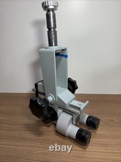 Microscope chirurgical ZEISS F=125 avec tête binoculaire et objectif F=300