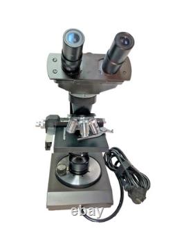 Microscope composé à prismes Swift, 4 objectifs, 40X-1000X, livraison gratuite